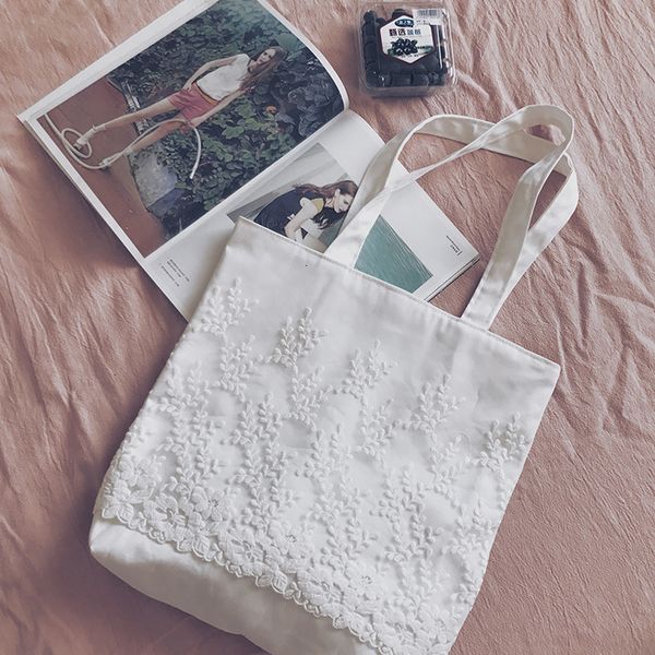 lady women lace canvas bag simple clean cloth shoulder bag ladies environmental handbags white pink tote zipper purse beach bags
lady women lace canvas bag simple clean cloth shoulder bag ladies environmental handbags white pink tote zipper purse beach bags