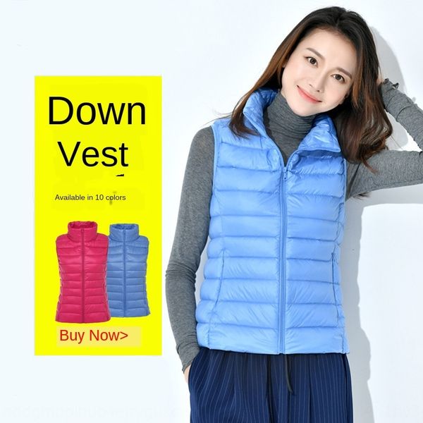 2019 new large size women's short ultra-thin down jacket women's down jacket vest vest coat waistcoat fashionable waistcoat, Black
2019 new large size women's short ultra-thin down jacket women's down jacket vest vest coat waistcoat fashionable waistcoat, Black