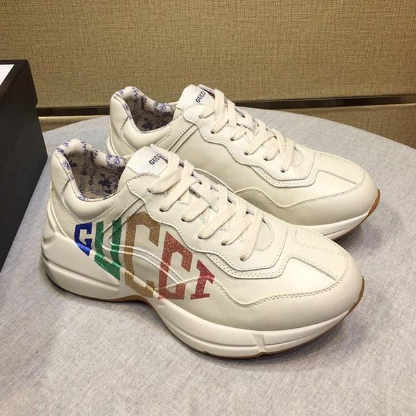 luxury men shoes casual rhyton leather sneaker fashion type mens shoes rubber soles design scarpe da uomo fashion outdoor street sneakers
luxury men shoes casual rhyton leather sneaker fashion type mens shoes rubber soles design scarpe da uomo fashion outdoor street sneakers