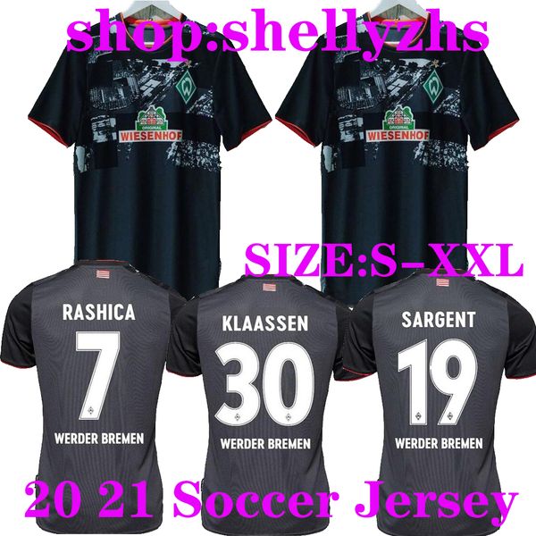 20 21 sv werder bremen third soccer jerseys 2019 2020 home football jersey 2021 black klaassen füllkrug bittencourt rashica pizarro, Black;yellow
20 21 sv werder bremen third soccer jerseys 2019 2020 home football jersey 2021 black klaassen füllkrug bittencourt rashica pizarro, Black;yellow