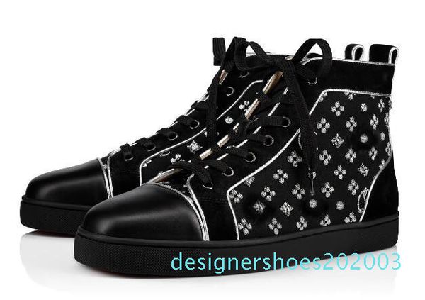 low red bottom sneakers for men luxury black leather spikes fashion casual walking trainers embroidery orlato men womens designer d03
low red bottom sneakers for men luxury black leather spikes fashion casual walking trainers embroidery orlato men womens designer d03
