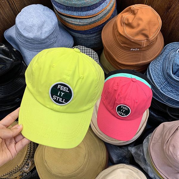 u4fxi feel letter embroidery big round label summer candy color thin baseball cap female korean style baseball cap sun sun hat all-match duc, Blue;gray
u4fxi feel letter embroidery big round label summer candy color thin baseball cap female korean style baseball cap sun sun hat all-match duc, Blue;gray
