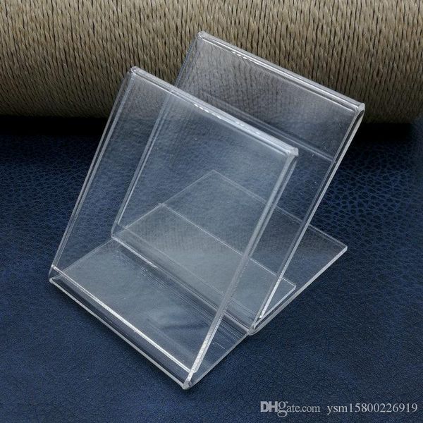 20 square plastic organic glass deskpcs highgrade transparent label display card display 70 55 mm, Black;white
20 square plastic organic glass deskpcs highgrade transparent label display card display 70 55 mm, Black;white