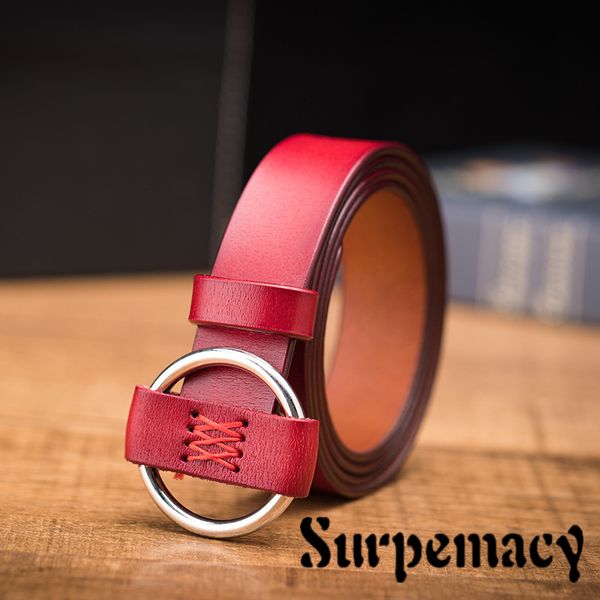 fashion round ring buckle belt woman genuine leather belts for women quality cow skin strap female girdle for jeans width 2.8 cm, Black;brown
fashion round ring buckle belt woman genuine leather belts for women quality cow skin strap female girdle for jeans width 2.8 cm, Black;brown