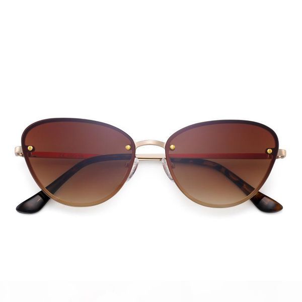 glindar женщины cat eye солнцезащитные очки gradient brown lens rimless солнцезащитные очки для женщин uv400, White;black
glindar женщины cat eye солнцезащитные очки gradient brown lens rimless солнцезащитные очки для женщин uv400, White;black