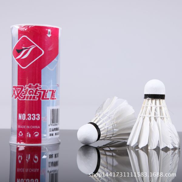 shuangyan feifei 333 balls 3 pieces wooden knife hair water badminton badmintonwool ball badmintonduck badminton resistant
shuangyan feifei 333 balls 3 pieces wooden knife hair water badminton badmintonwool ball badmintonduck badminton resistant
