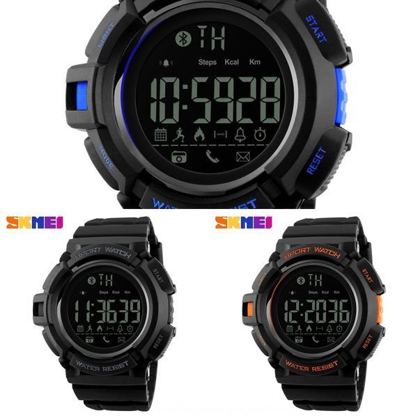 2ojeu men's outdoor sports electronic electronic watch waterproof personalized bluetooth link outdoor sports fashion watch for male stu, Blue
2ojeu men's outdoor sports electronic electronic watch waterproof personalized bluetooth link outdoor sports fashion watch for male stu, Blue