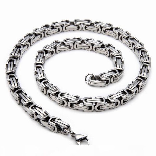stainless steel jewelry set silver gold color byzantine chain mens necklace bracelet set bijoux wholesale
stainless steel jewelry set silver gold color byzantine chain mens necklace bracelet set bijoux wholesale