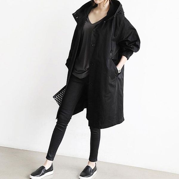 2020 autumn windbreaker coat new dongdaemun same style korean loose british trench women's mid-length coat, Tan;black
2020 autumn windbreaker coat new dongdaemun same style korean loose british trench women's mid-length coat, Tan;black
