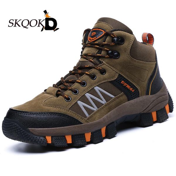 men winter shoes outdoor high sneakers durable shoes training hiking fishing non-slip safty men ankle boots, Black
men winter shoes outdoor high sneakers durable shoes training hiking fishing non-slip safty men ankle boots, Black