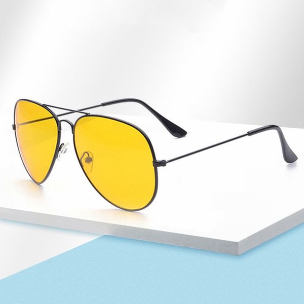 2020classic night vision sunglasses retro metal frame the men sunglasses men yellow film night vision goggles, White;black
2020classic night vision sunglasses retro metal frame the men sunglasses men yellow film night vision goggles, White;black