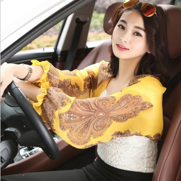 2020 new sunscreen shawl outdoor riding shawl sleeve cashew nut printing uv-proof sleeve female, Blue;gray
2020 new sunscreen shawl outdoor riding shawl sleeve cashew nut printing uv-proof sleeve female, Blue;gray