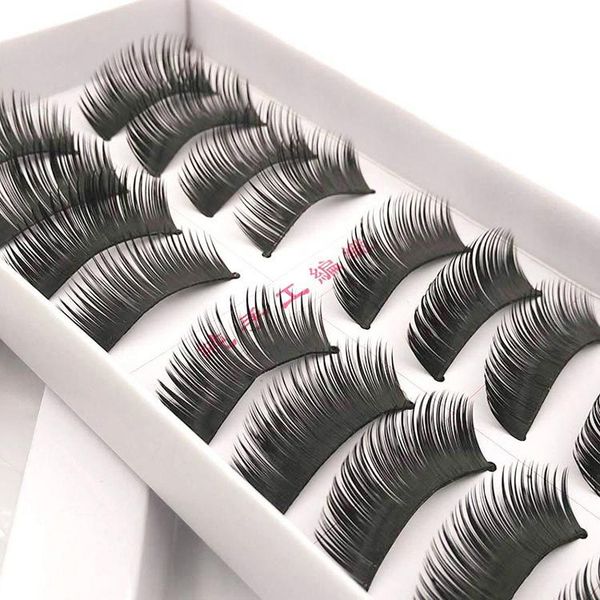 false eyelashes thick 10pairs boxed encrypted black fluffy wispy long lashes eye lash makeup extension tools
false eyelashes thick 10pairs boxed encrypted black fluffy wispy long lashes eye lash makeup extension tools
