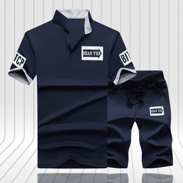 summer men's short set casual tracksuits men sets brand clothing sportswear suits stand collar street t shirt + shorts kg-650, Gray
summer men's short set casual tracksuits men sets brand clothing sportswear suits stand collar street t shirt + shorts kg-650, Gray