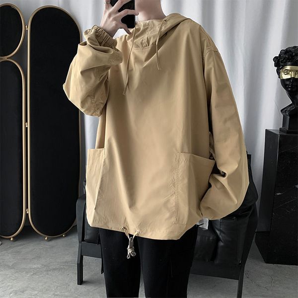 autumn hoodies men's fashion solid color casual multi-pocket sweatshirt men streetwear wild loose hip-hop pullover hoodie mens, Black
autumn hoodies men's fashion solid color casual multi-pocket sweatshirt men streetwear wild loose hip-hop pullover hoodie mens, Black