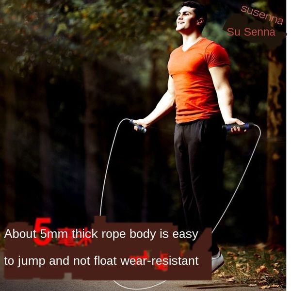 vdahb bold steel wire rope skipping male and female students children fitness exercise training lengthenedbearing steel wire rope skip
vdahb bold steel wire rope skipping male and female students children fitness exercise training lengthenedbearing steel wire rope skip