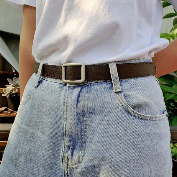 vintage square buckle waist belt pu leather strap belt for women waistband jeans dress short pants apparel accessories, Black;brown
vintage square buckle waist belt pu leather strap belt for women waistband jeans dress short pants apparel accessories, Black;brown