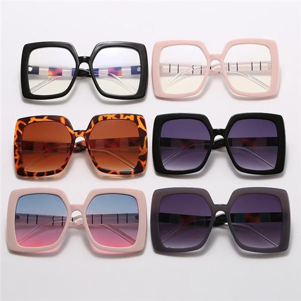 new fashion european and american high-grade sunglasses for men and women with sunglasses classic three-color square glasses, White;black
new fashion european and american high-grade sunglasses for men and women with sunglasses classic three-color square glasses, White;black