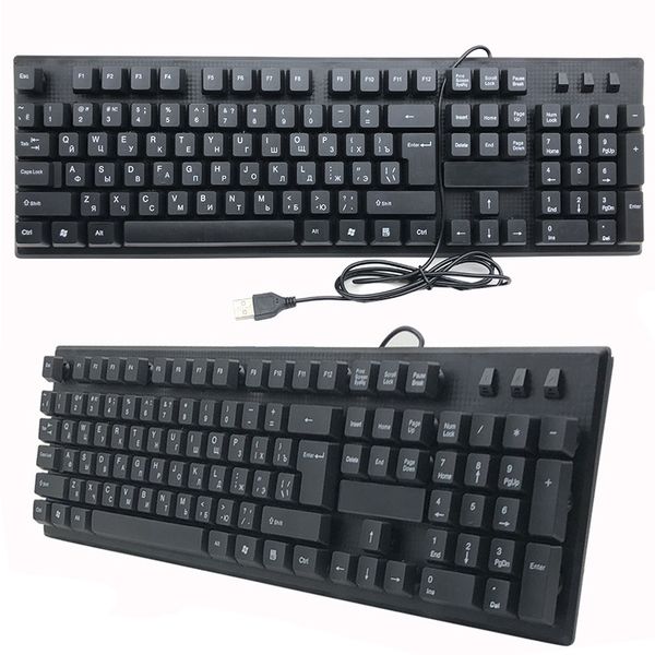 russian keyboard wired usb keyboard 104 keys spanish arabic french keyboards deskcomputer holder key board for mac pc laptop
russian keyboard wired usb keyboard 104 keys spanish arabic french keyboards deskcomputer holder key board for mac pc laptop