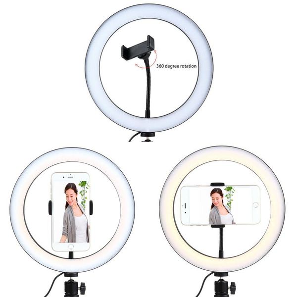 10 led ring light tricolor fill light selfie makeup pgraphy video live stream lamp with selfie tripod light bracket
10 led ring light tricolor fill light selfie makeup pgraphy video live stream lamp with selfie tripod light bracket