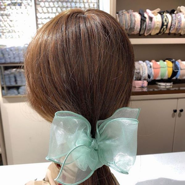 2020 spring and summer new hair ring bow mesh girdle intestinal ring fashion temperament hair accessories
2020 spring and summer new hair ring bow mesh girdle intestinal ring fashion temperament hair accessories