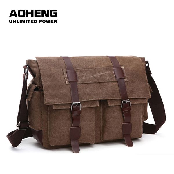 leisure canvas men's briefcase bags quality guaranteed man shoulder bag fashion business functional messenger bag
leisure canvas men's briefcase bags quality guaranteed man shoulder bag fashion business functional messenger bag
