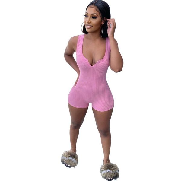 casual solid fitness knit rib playsuit jumpsuit women summer v neck sleeveless biker shorts body rompers womens jumpsuit, Black;white
casual solid fitness knit rib playsuit jumpsuit women summer v neck sleeveless biker shorts body rompers womens jumpsuit, Black;white