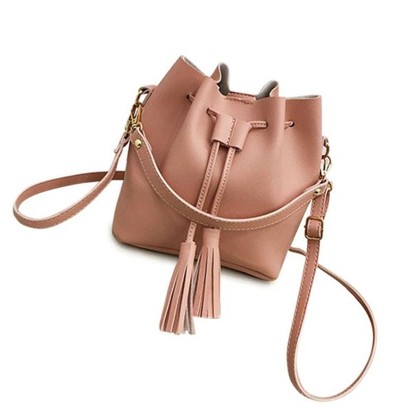 fashion women bucket bag durable handbag tassel drawstring small messenger pu leather crossbody bags 20*18*10cm
fashion women bucket bag durable handbag tassel drawstring small messenger pu leather crossbody bags 20*18*10cm