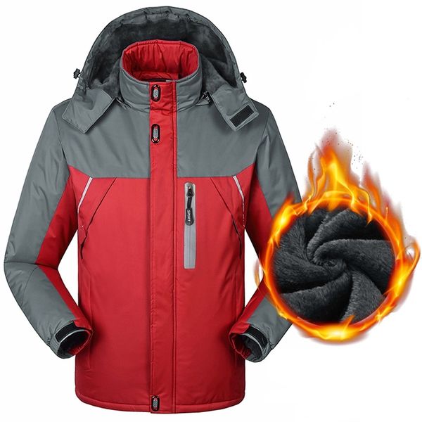 new men hooded winter warm camping trekking skiing jackets male outdoor sports clothes waterproof coats men's hiking jackets, Blue;black
new men hooded winter warm camping trekking skiing jackets male outdoor sports clothes waterproof coats men's hiking jackets, Blue;black