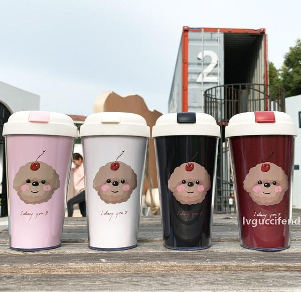 latest 14.2oz fashion cherry puppy printed plastic silicone straw cup harajuku style portable water cup, ing
latest 14.2oz fashion cherry puppy printed plastic silicone straw cup harajuku style portable water cup, ing