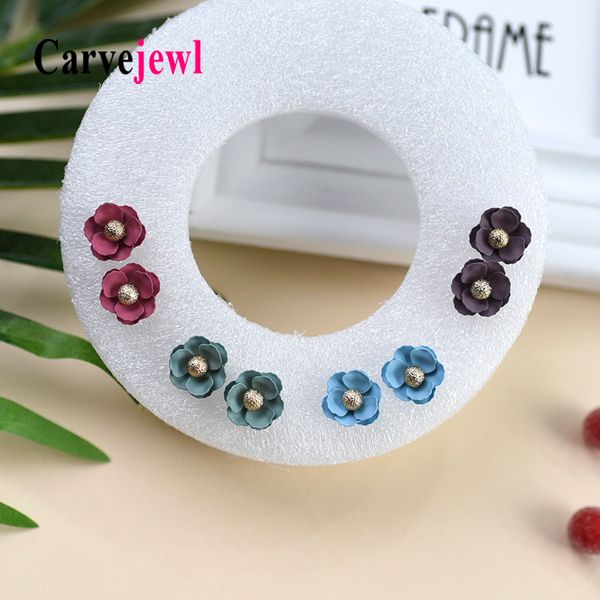 carvejewl flower stud earrings gold plating beads colorful coating earrings for women jewelry girl gift fashion korean, Golden;silver
carvejewl flower stud earrings gold plating beads colorful coating earrings for women jewelry girl gift fashion korean, Golden;silver