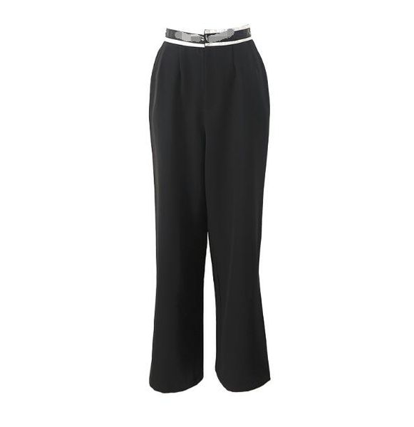 new women blazer pants officel lady formal straight leg pants female casual fashion solid capris, Black;white
new women blazer pants officel lady formal straight leg pants female casual fashion solid capris, Black;white