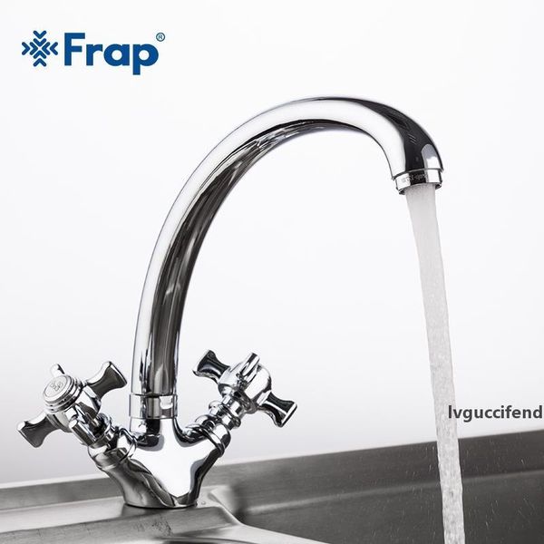 frap 1 set zinc alloy solid kitchen faucet double handle torneira cold and water mixer 360 rotating f4224 t200424
frap 1 set zinc alloy solid kitchen faucet double handle torneira cold and water mixer 360 rotating f4224 t200424