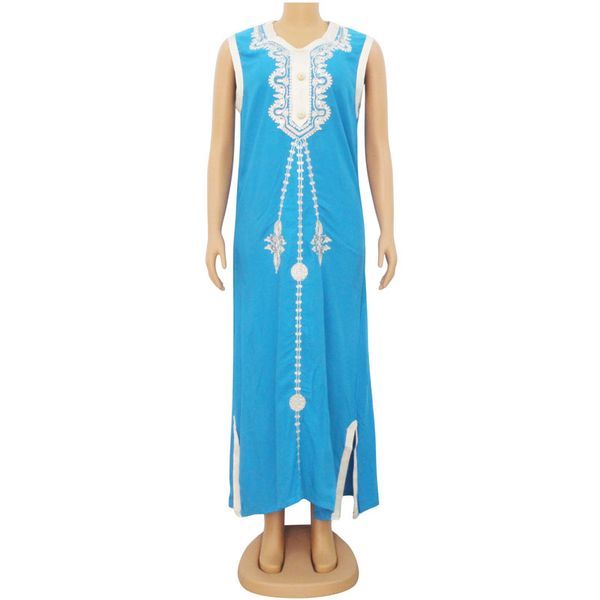 beach style cotton sleeveless women dresses vestidos summer holiday appliques pearl v neck african dresses, Red
beach style cotton sleeveless women dresses vestidos summer holiday appliques pearl v neck african dresses, Red