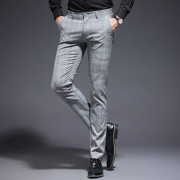 icpans flat front plaid pants thin skinny office formal slim fit dress trousers men 2020 summer, Black
icpans flat front plaid pants thin skinny office formal slim fit dress trousers men 2020 summer, Black