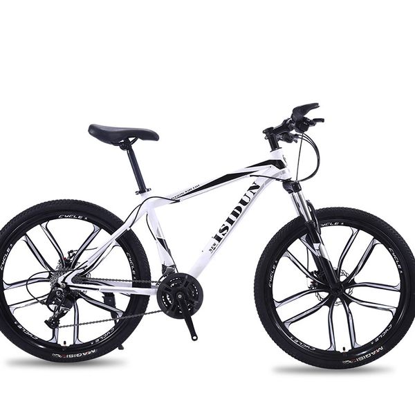 bicycle mountain bike speed double disc brakes damping road one round ten knife students men and women
bicycle mountain bike speed double disc brakes damping road one round ten knife students men and women