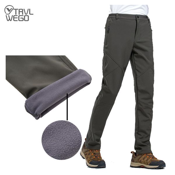 trvlwego winter men's outdoor windproof hiking pants snow male camping trousers trekking travel breathable fleece keep warm, Black;green
trvlwego winter men's outdoor windproof hiking pants snow male camping trousers trekking travel breathable fleece keep warm, Black;green