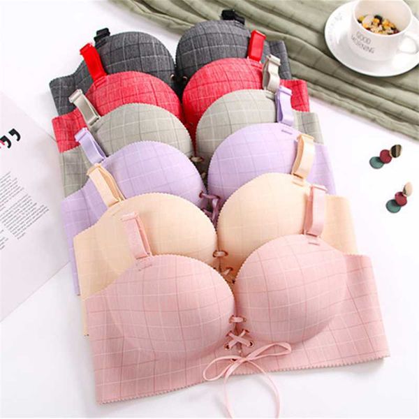push up bras seamless om women's underwear wire female bralette beauty back lingerie ladies brassiere, Red;black
push up bras seamless om women's underwear wire female bralette beauty back lingerie ladies brassiere, Red;black