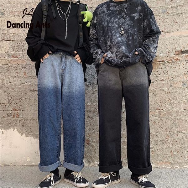 jeans women harajuku korean vintage denim colorblock pants new female bf straight man trousers, Blue
jeans women harajuku korean vintage denim colorblock pants new female bf straight man trousers, Blue