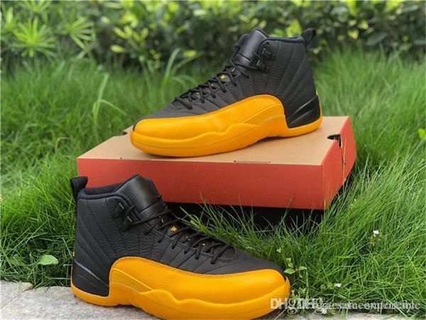 2020 new authentic 12 black university gold 12s real carbon fiber 130690-070 mens basketball shoes outdoor sneakers 23 with original box
2020 new authentic 12 black university gold 12s real carbon fiber 130690-070 mens basketball shoes outdoor sneakers 23 with original box