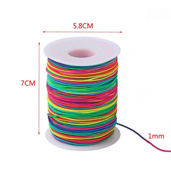 yarn 85m rainbow elastic cord 1.2mm thread stretch string craft beading diy jewelry ju01 20 dropship, Black;white
yarn 85m rainbow elastic cord 1.2mm thread stretch string craft beading diy jewelry ju01 20 dropship, Black;white