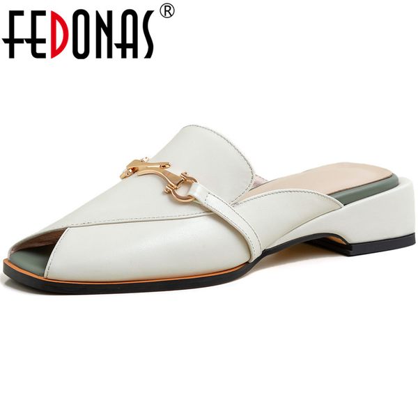 fedonas металл украшение peep toe женщины сандалии из натуральной кожи мода толстые каблуки насосы 2020 brand design party обувь женщина, Black
fedonas металл украшение peep toe женщины сандалии из натуральной кожи мода толстые каблуки насосы 2020 brand design party обувь женщина, Black