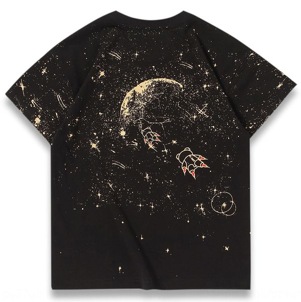 starry sky panda printing t-shirt big cotton boys' casual short-sleeved fashion brand loose large size cotton girl t-shirt big boy, Blue
starry sky panda printing t-shirt big cotton boys' casual short-sleeved fashion brand loose large size cotton girl t-shirt big boy, Blue