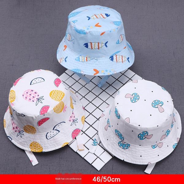 children's bucket bucket printed cotton cartoon baby fisherman hat baby sunshade basin hat, Yellow
children's bucket bucket printed cotton cartoon baby fisherman hat baby sunshade basin hat, Yellow