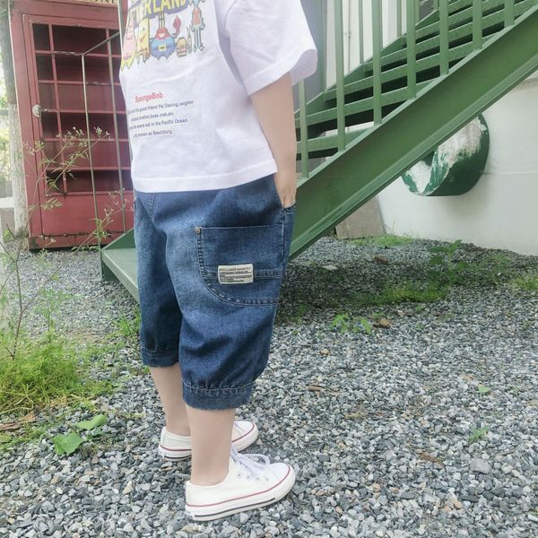 20 harlan new children's denim harlan pants children's denim capri pants yan xuan light white standard, Blue
20 harlan new children's denim harlan pants children's denim capri pants yan xuan light white standard, Blue