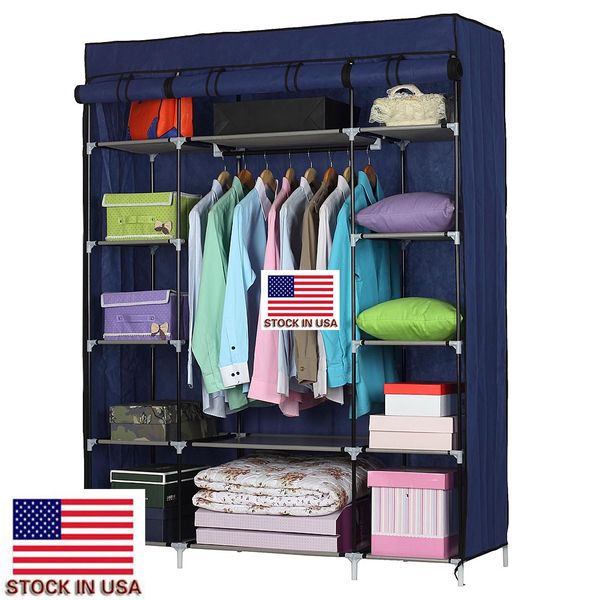 5 layer detachable portable storages 12-compartment non-woven fabric wardrobe closet navy clothes storage (133x46x170cm)
5 layer detachable portable storages 12-compartment non-woven fabric wardrobe closet navy clothes storage (133x46x170cm)