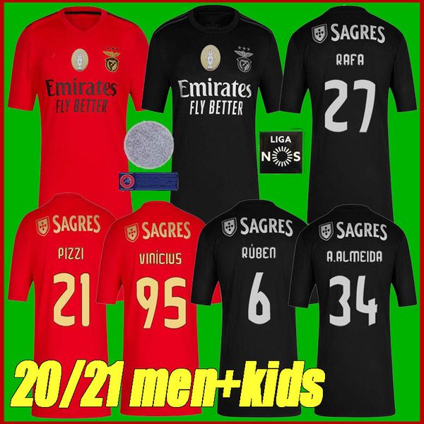 sl benfica soccer jersey 2020 2021 jonas joao felix camisola de futebol pizzi seferovic football shirt salvio jardel men uniform, Black;yellow
sl benfica soccer jersey 2020 2021 jonas joao felix camisola de futebol pizzi seferovic football shirt salvio jardel men uniform, Black;yellow