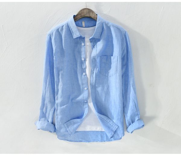 Plus Size Mens Shirt Solid Long Sleeve Button Pocket Shirts Fit Autumn Soft Comfortable Breathable M-3XL Camisa Masculina Camisas Hombre
Plus Size Mens Shirt Solid Long Sleeve Button Pocket Shirts Fit Autumn Soft Comfortable Breathable M-3XL Camisa Masculina Camisas Hombre