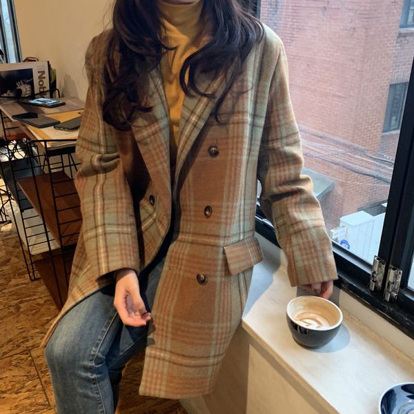 женщины осень зима зубчатый воротник шерсти пальто с длинным рукавом шерстяной куртки шинель long blazer плюс размер outwear с карманом, Black
женщины осень зима зубчатый воротник шерсти пальто с длинным рукавом шерстяной куртки шинель long blazer плюс размер outwear с карманом, Black