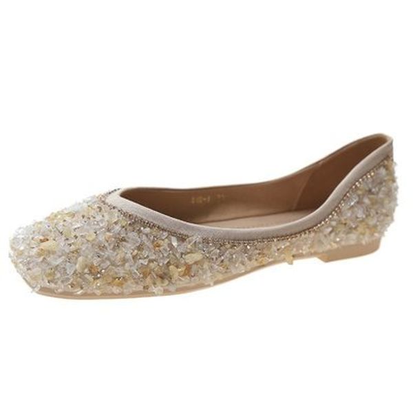 2020 spring and autumn new square head flat bottom hollow single shoes soft bottom rhinestone casual wild flat shoes, Black
2020 spring and autumn new square head flat bottom hollow single shoes soft bottom rhinestone casual wild flat shoes, Black